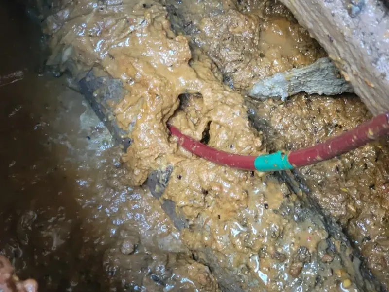 울산 동구 하수구 고압세척 작업사례