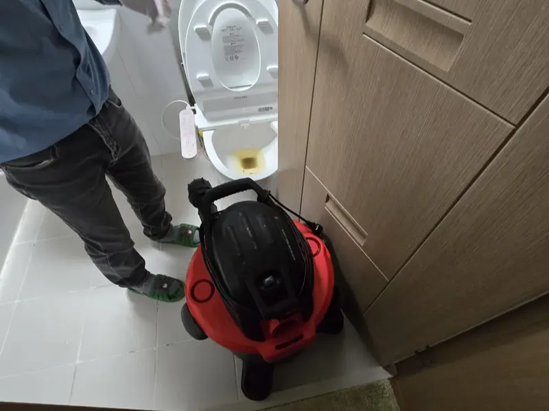 울산 동구 변기막힘 작업사례 5